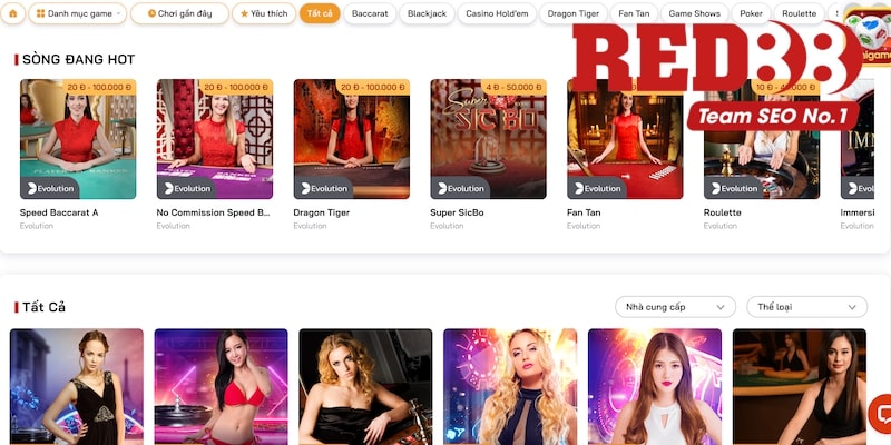 Casino Red88 nhiều ưu điểm tuyệt vời