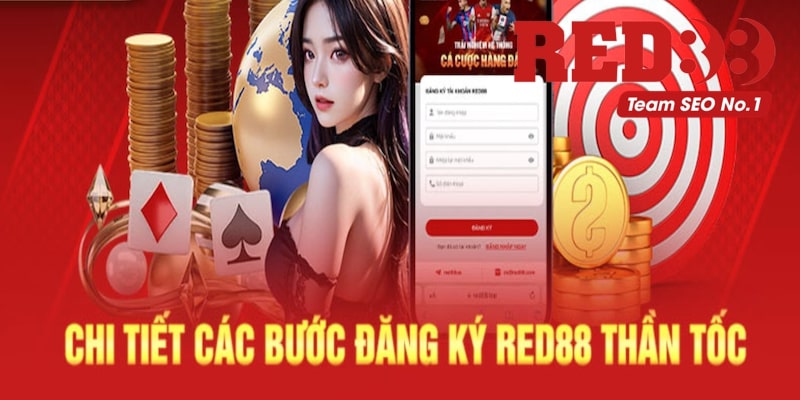 Hướng dẫn đăng ký Red88 chi tiết